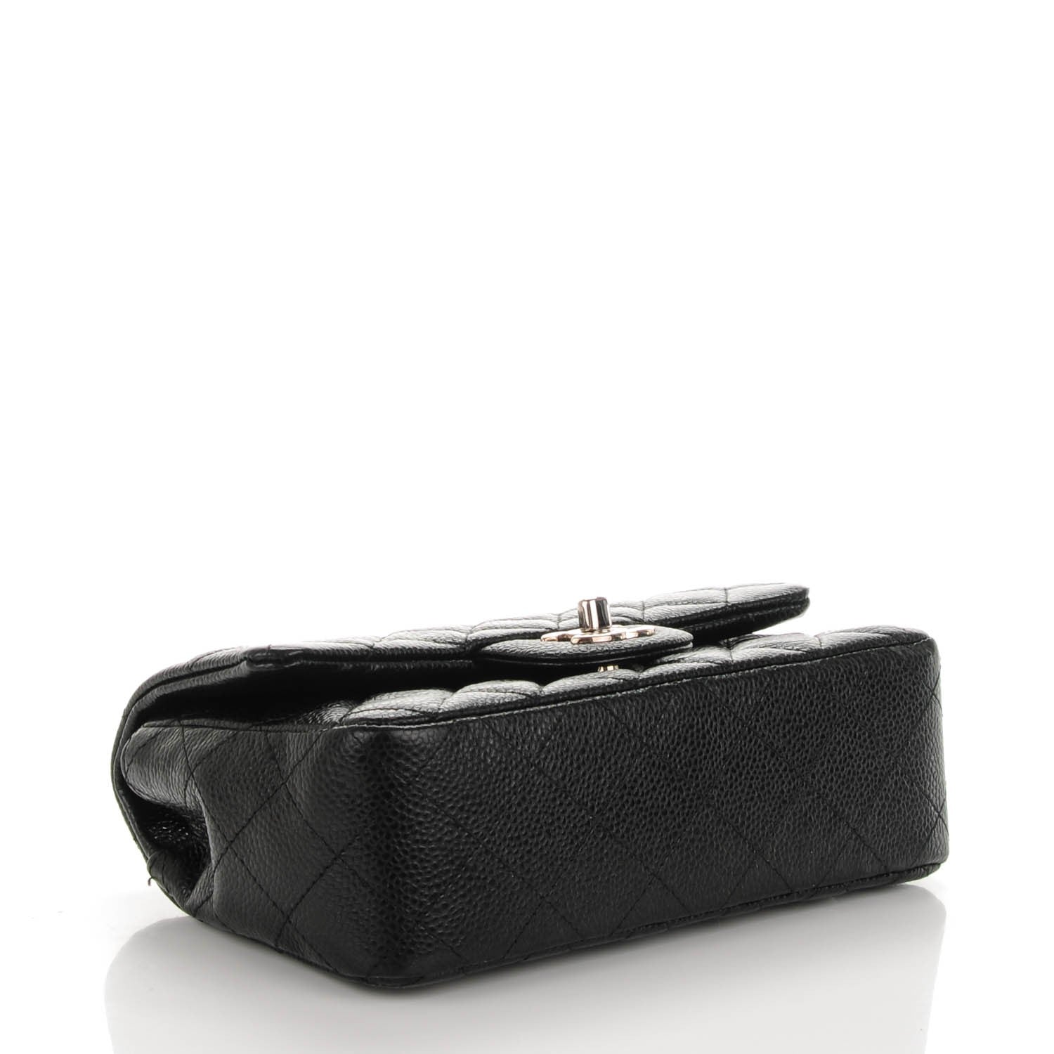 Chanel Caviar Quilted Mini Rectangular Flap Black 4 of 7