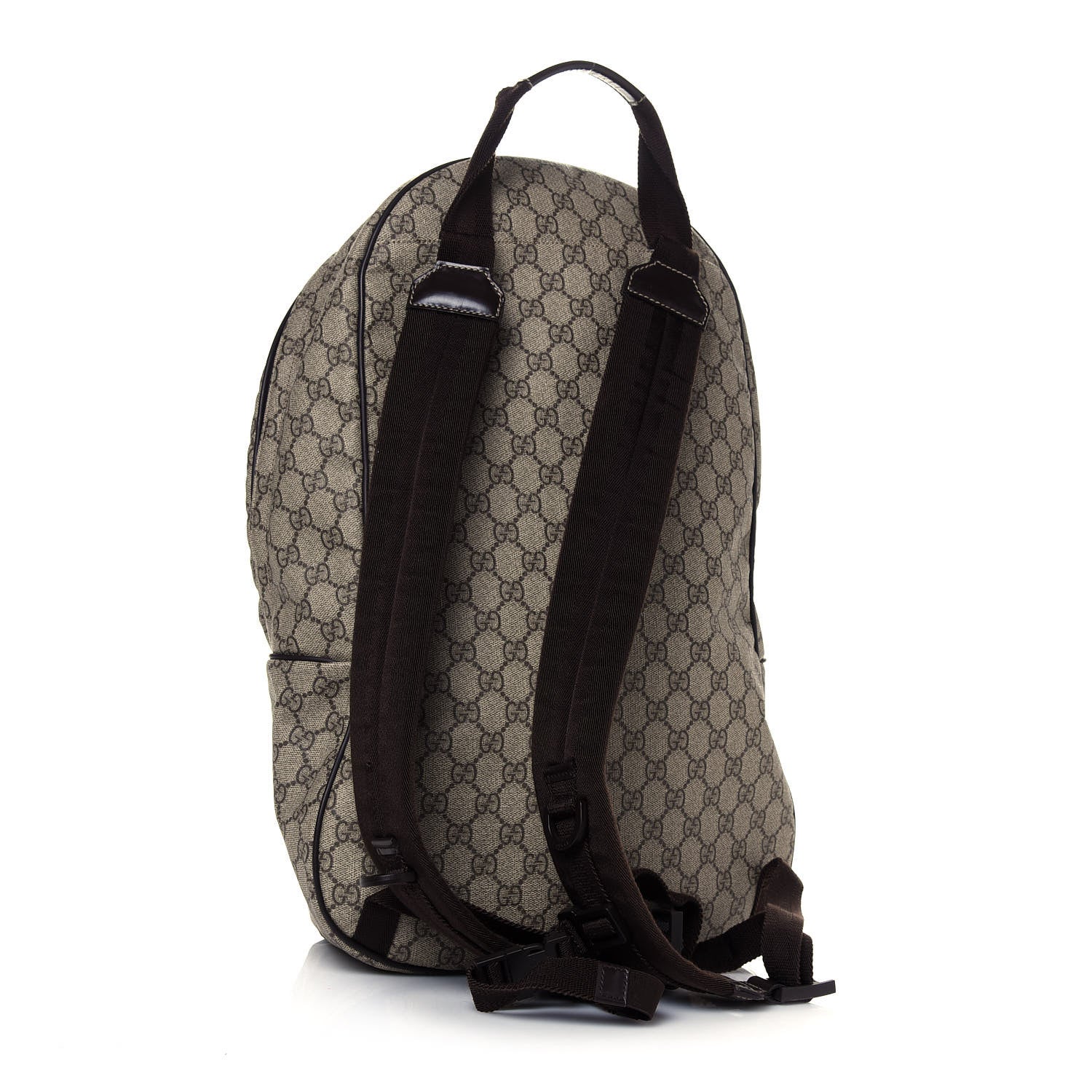 Gucci GG Plus Monogram Interlocking G Medium Backpack Dark Brown 3 of 15