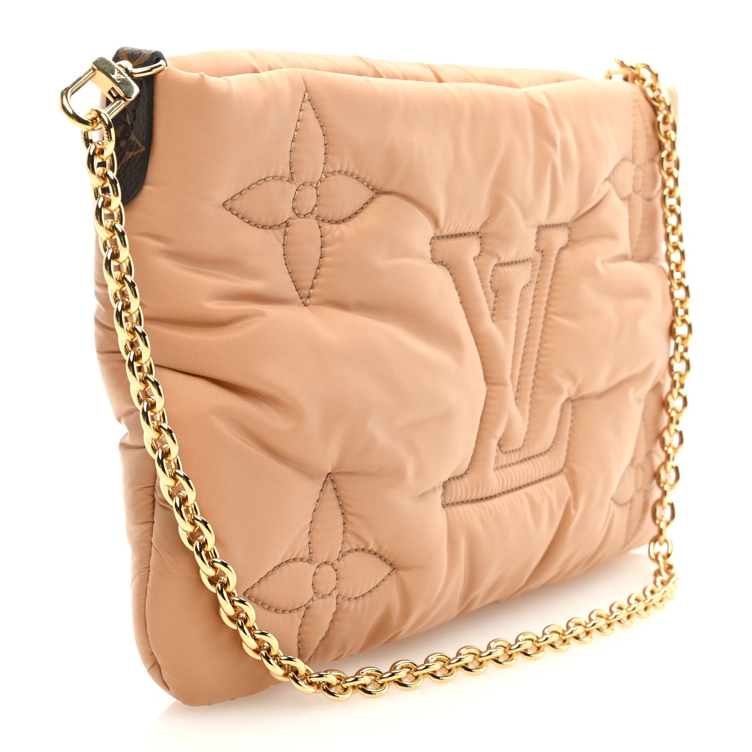 Louis Vuitton Econyl Monogram Pillow Maxi Multi Pochette Accessories Mini Pochette Beige 3 of 8