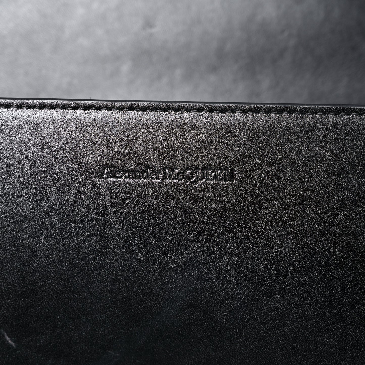 Calfskin Knuckle Shoulder Bag Black