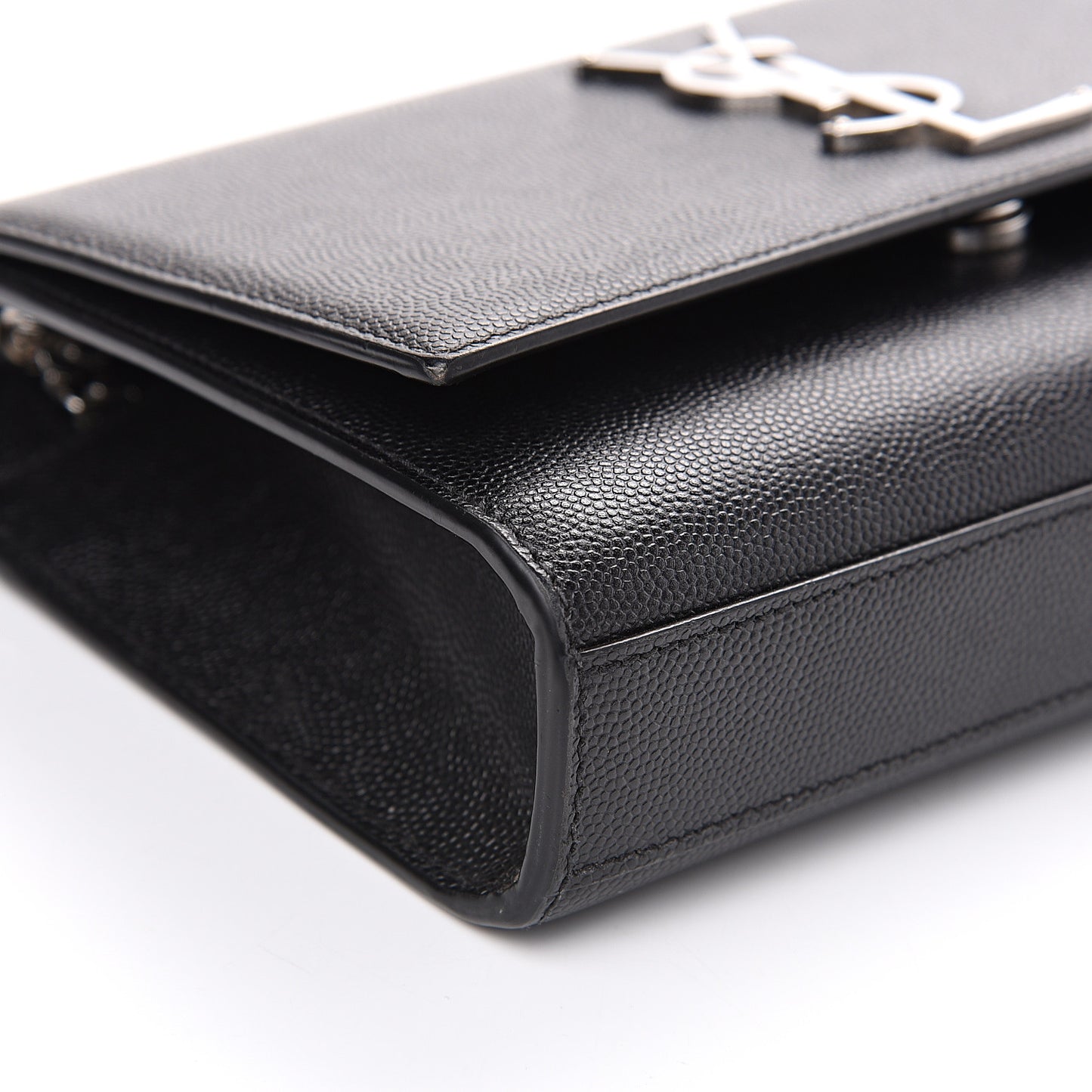 Grain De Poudre Small Monogram Kate Satchel Black