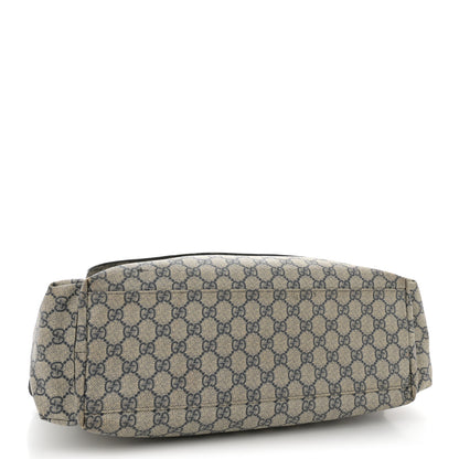 Gucci GG Plus Monogram Messenger Diaper Bag Navy 4 of 16