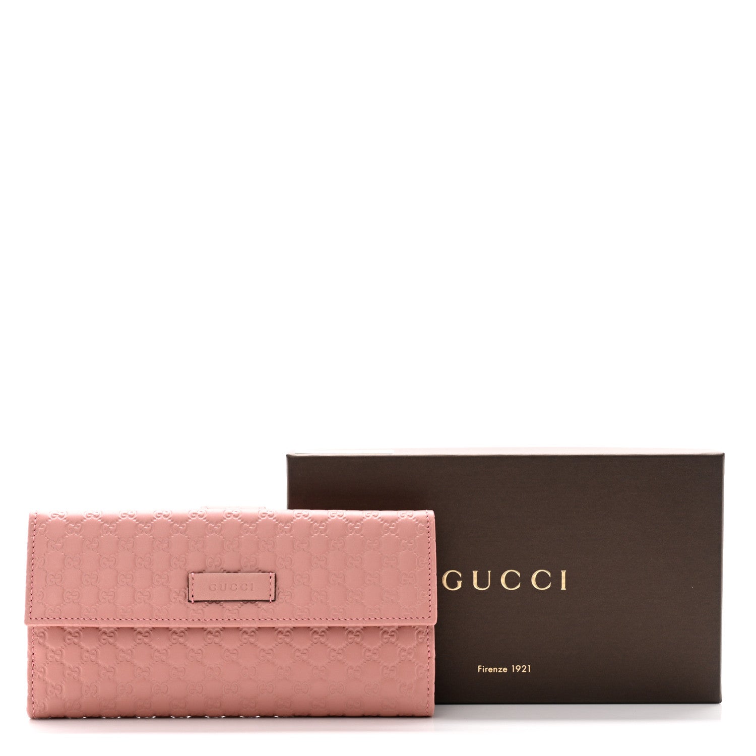 Gucci Microguccissima Continental Flap Wallet Soft Pink 9 of 9