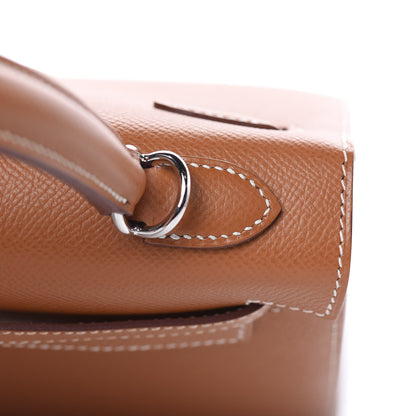 Hermes Epsom Kelly Sellier 25 Gold 31 of 36