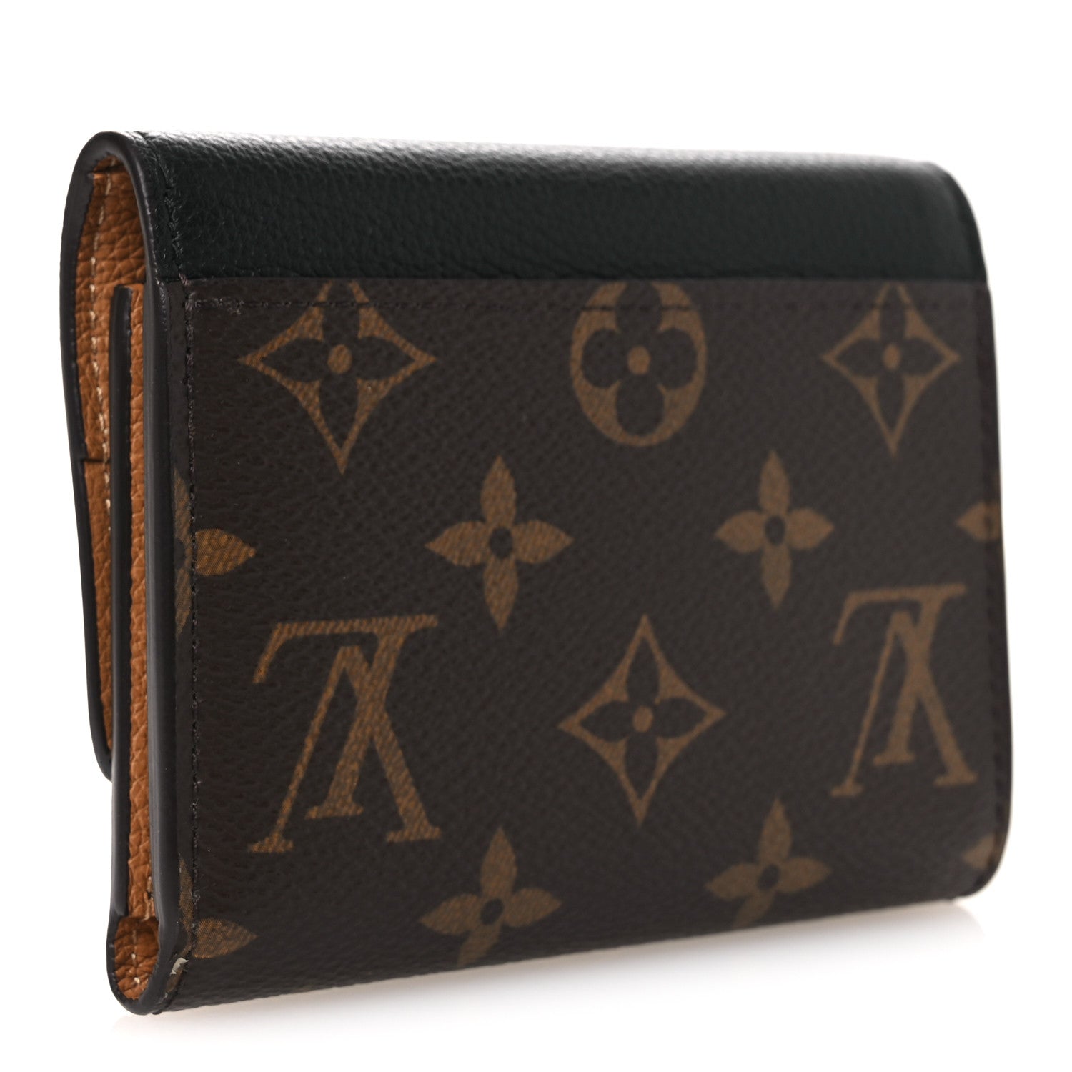 Louis Vuitton Monogram Victorine On My Side Wallet Black 1842700