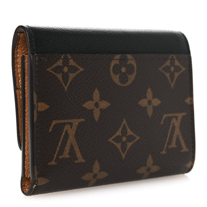 Louis Vuitton Monogram Victorine On My Side Wallet Black 3 of 7