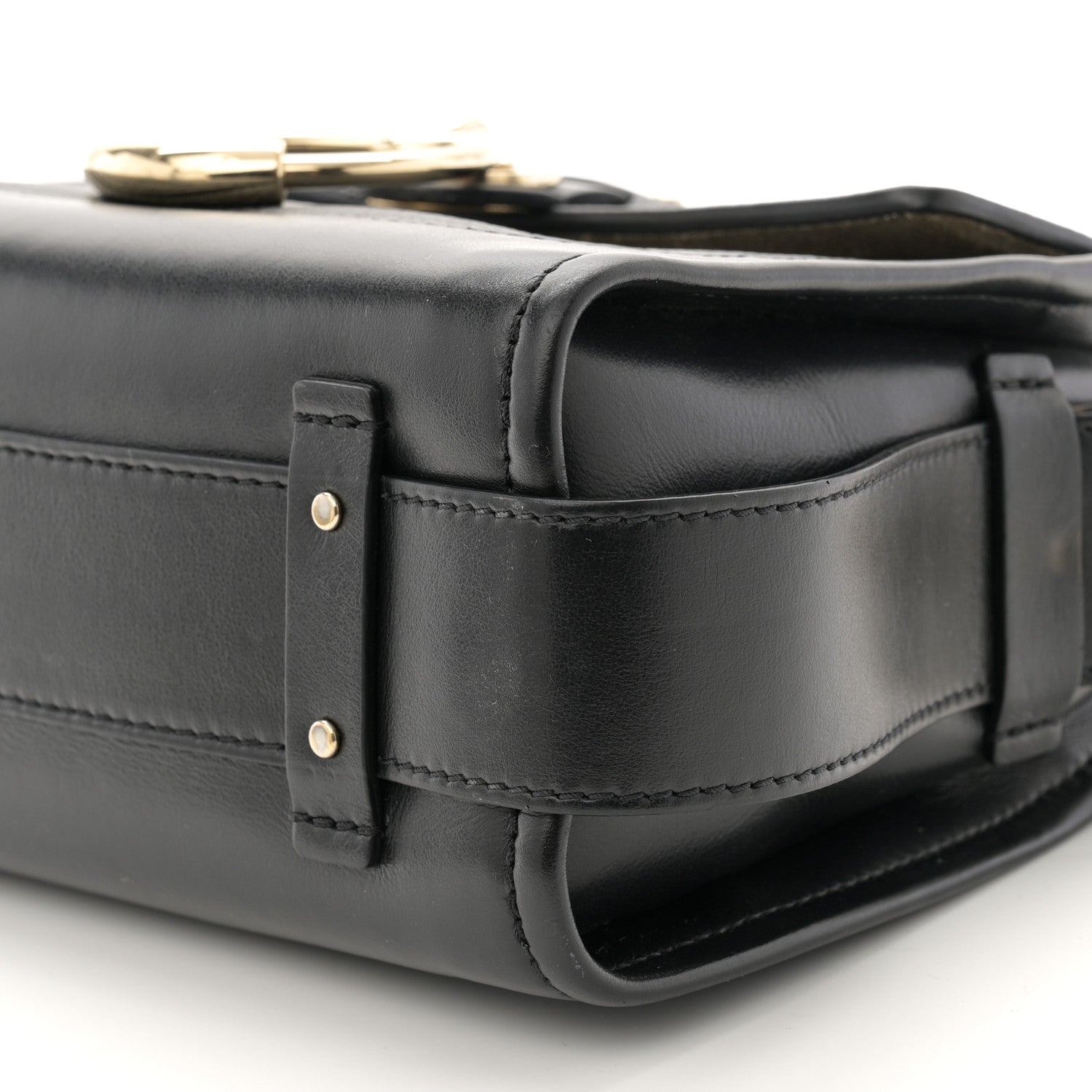 Chloe Calfskin Mini Tess Day Bag Black 11 of 13