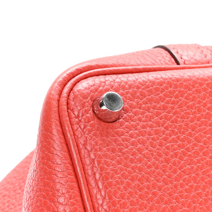 Hermes Taurillon Clemence Picotin Lock 18 PM Rose Jaipur 8 of 11