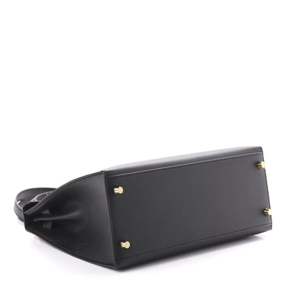 Hermes Epsom Kelly Sellier 28 Black 4 of 11