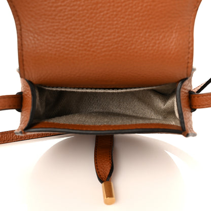 Chloe Calfskin Nano Marcie Saddle Bag Tan 4 of 7