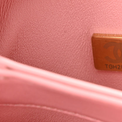 Chanel Lambskin Quilted Small Trendy CC Flap Dual Handle Bag Light Pink 7 of 11