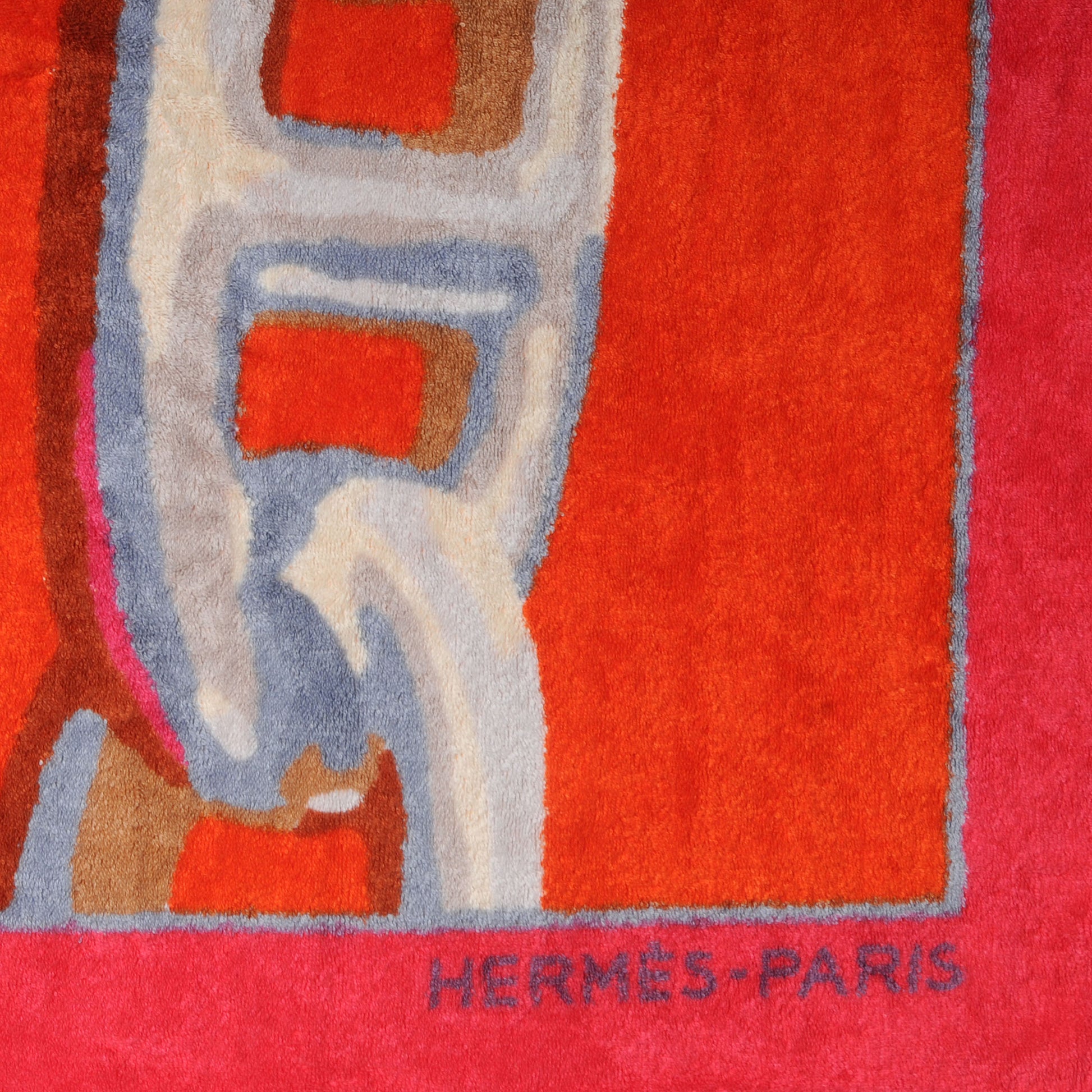 Hermes Terry Cotton Chaine D'Ancre Printed Beach Towel 3 of 6
