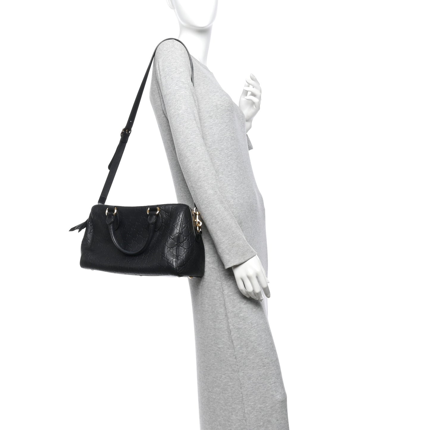 Guccissima Signature Boston Black