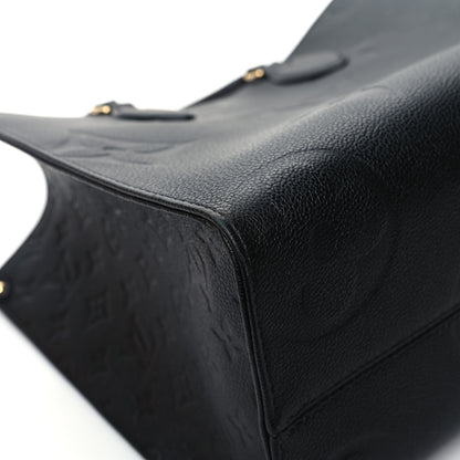 Louis Vuitton Empreinte Monogram Giant Onthego MM Black 8 of 11