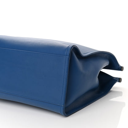 Bottega Veneta French Calfskin Bretagne Tote Blue 9 of 10