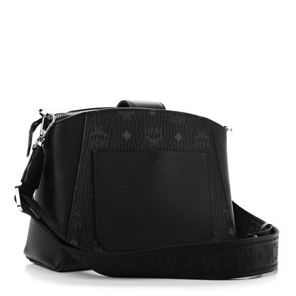 MCM Visetos Small Essential Crossbody Bag Black 2 of 4