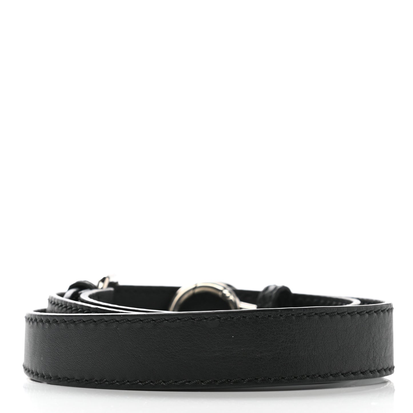 Calfskin Adjustable Peekaboo Strap Black