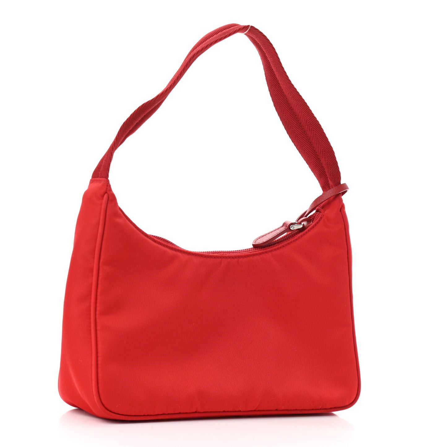 Tessuto Nylon Mini Re-Edition 2000 Bag Rosso