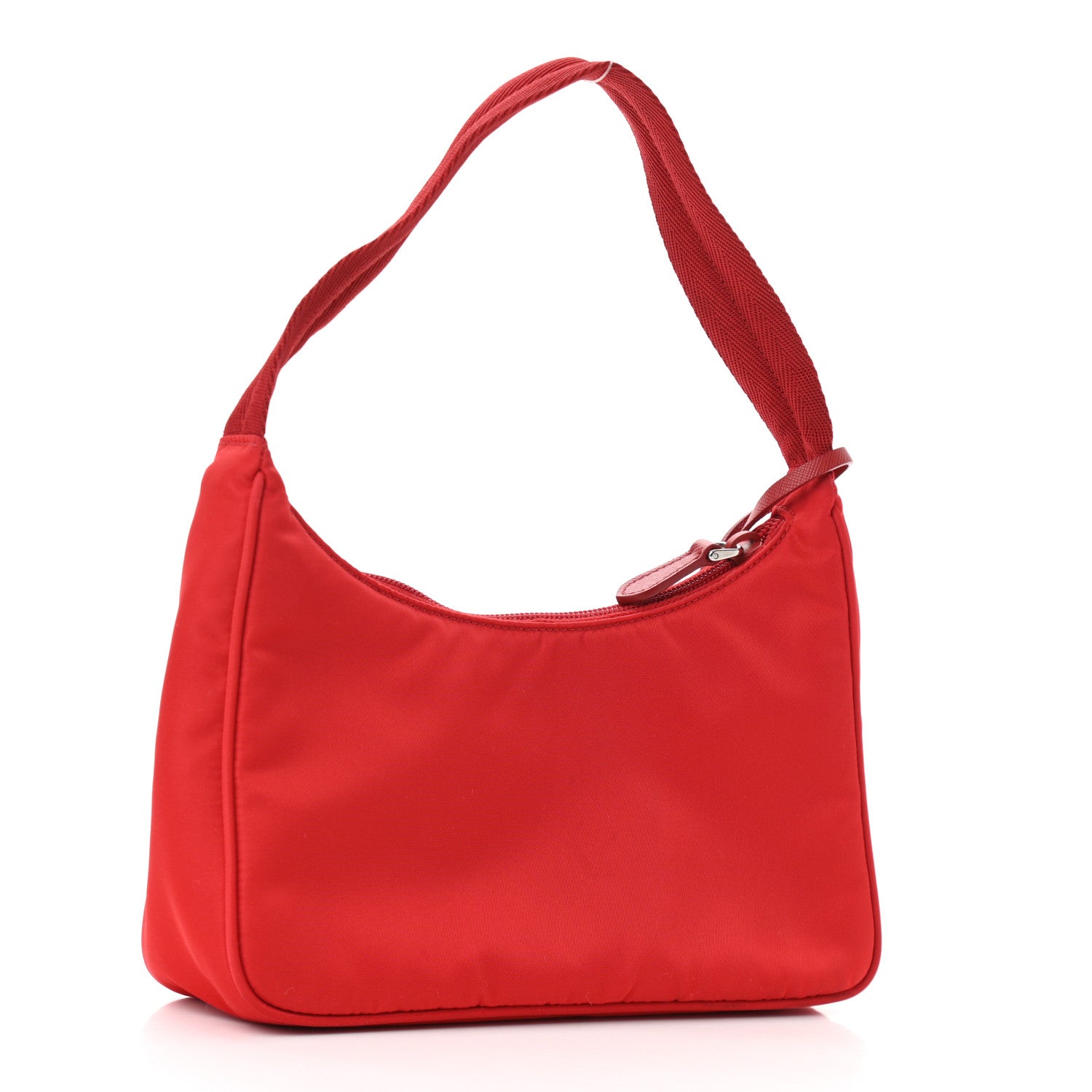 Prada Tessuto Nylon Mini Re-Edition 2000 Bag Rosso 3 of 9