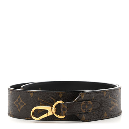 Louis Vuitton Monogram Bandouliere Shoulder Strap Black 1 of 5