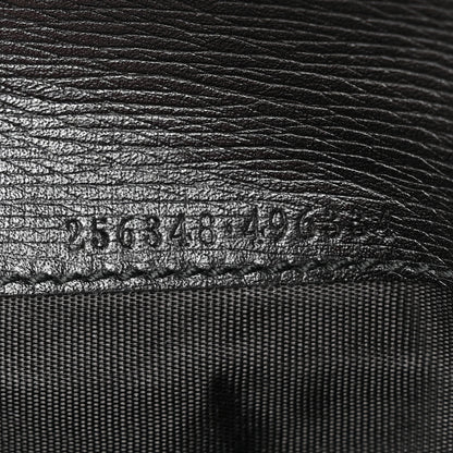 Gucci Calfskin Interlocking G Continental Wallet Black 8 of 12