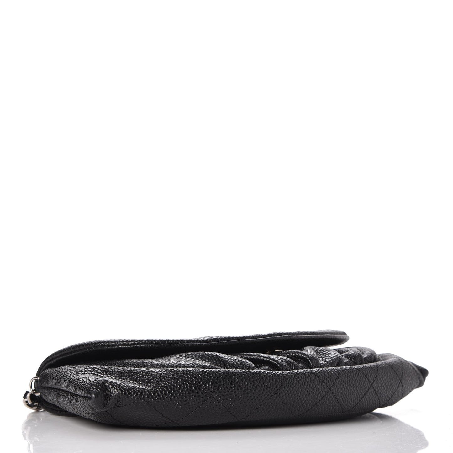 Caviar Half Moon Wallet On Chain WOC Black