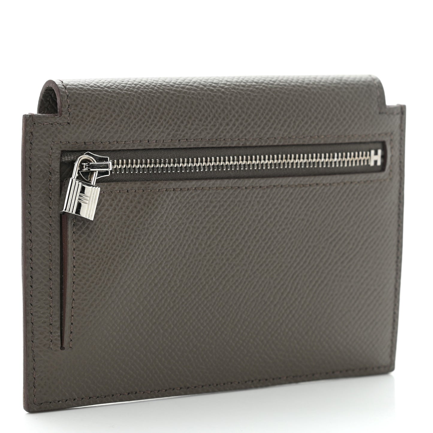 Epsom Kelly Pocket Compact Wallet Etain