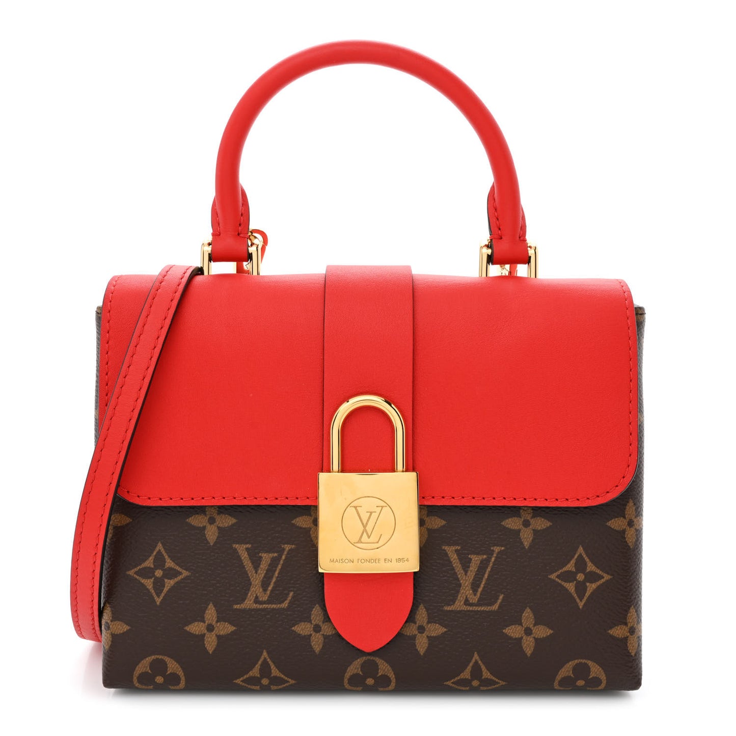 Monogram Locky BB Coquelicot