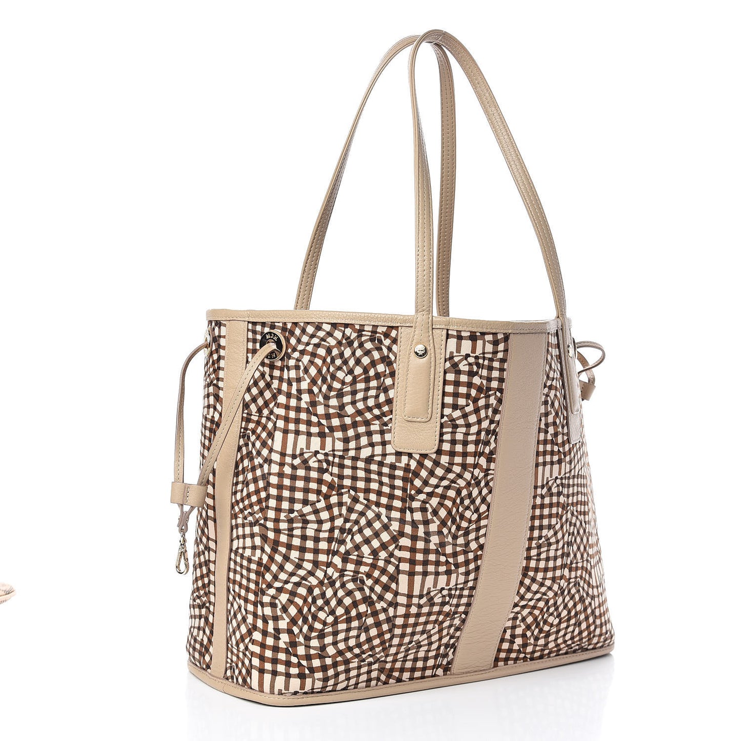 Visetos Medium Liz Reversible Shopper Tote Beige