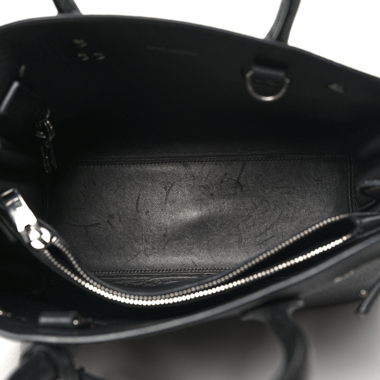 Saint Laurent Grain De Poudre Baby Sac De Jour Black 5 of 11