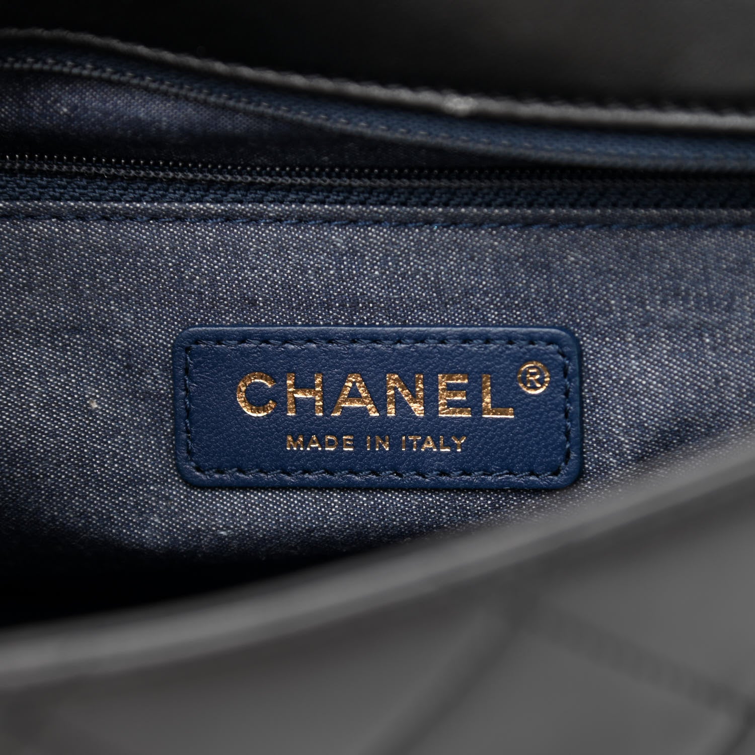 Chanel Lambskin Quilted Resin Bi-Color Chain Flap Bag Black 6 of 13