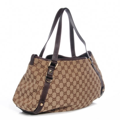 Gucci Monogram Medium Abbey Shoulder Bag Brown 3 of 8