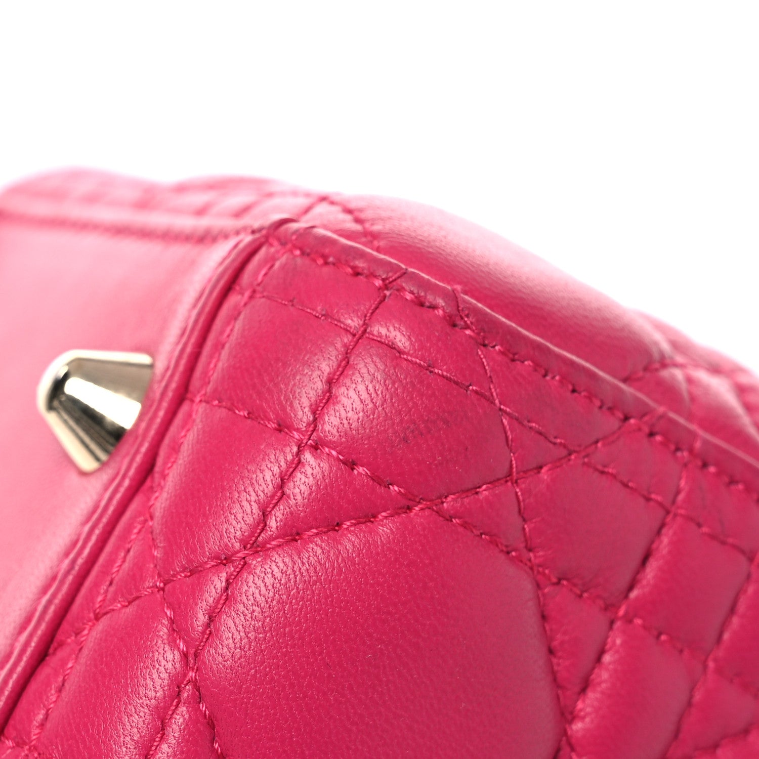 Christian Dior Lambskin Cannage Large Lady Dior Pink 16 of 20