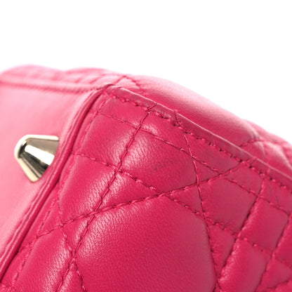 Christian Dior Lambskin Cannage Large Lady Dior Pink 16 of 20