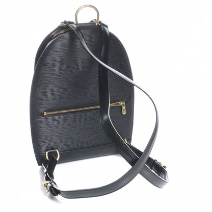 Louis Vuitton Epi Mabillon Backpack Black 3 of 8