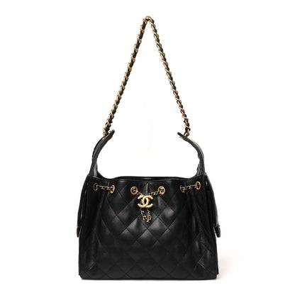 Chanel Caviar Quilted Small Chanel 25 Handbag Black 1 of 11
