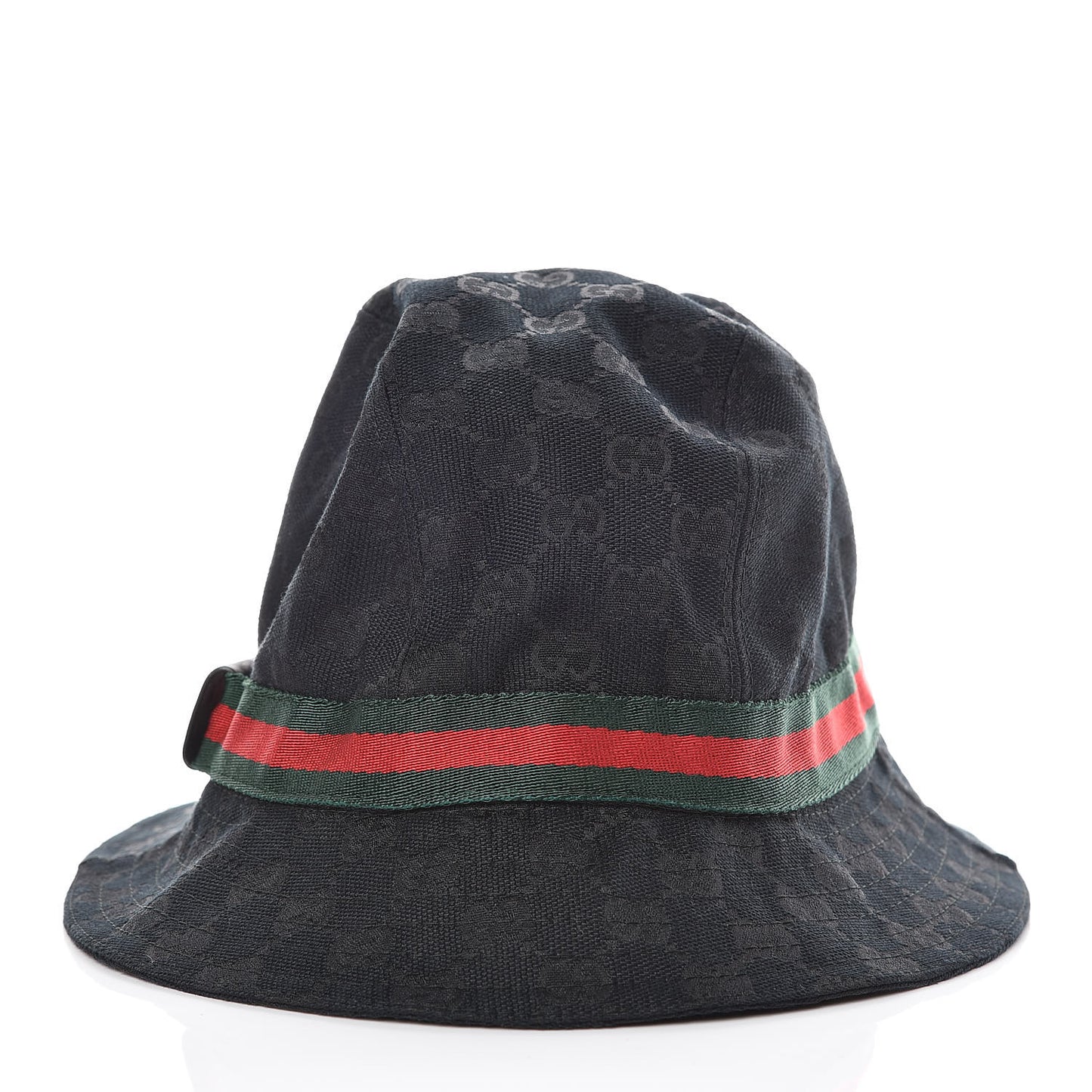 Monogram Web Bucket Hat M Black
