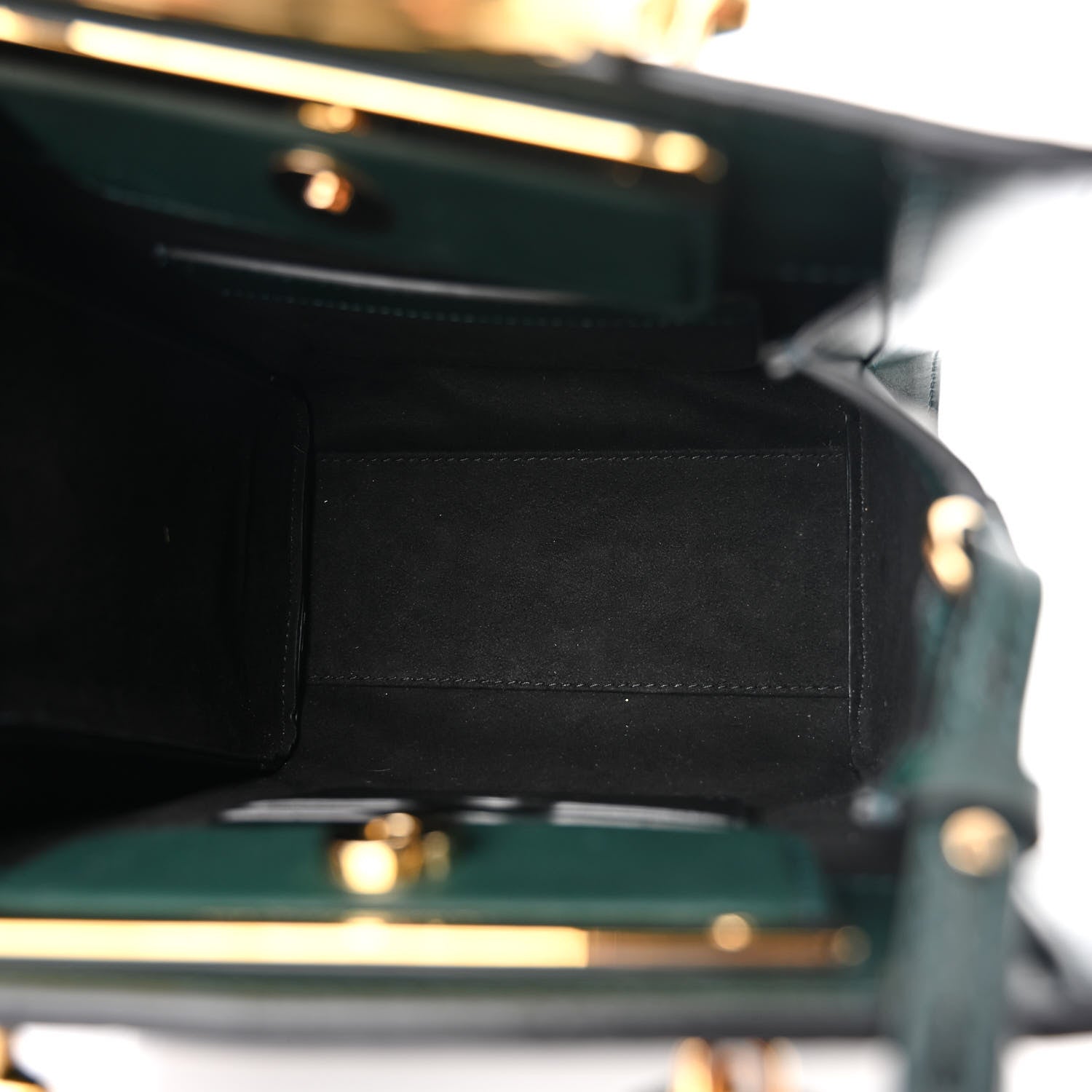 Alexander McQueen Crocodile Embossed Calfskin The Short Story Shoulder Bag Black 5 of 11