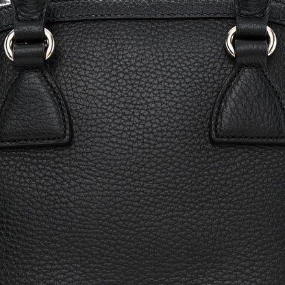 Gucci Dollar Calfskin Small GG Charm Dome Bag Black 8 of 11