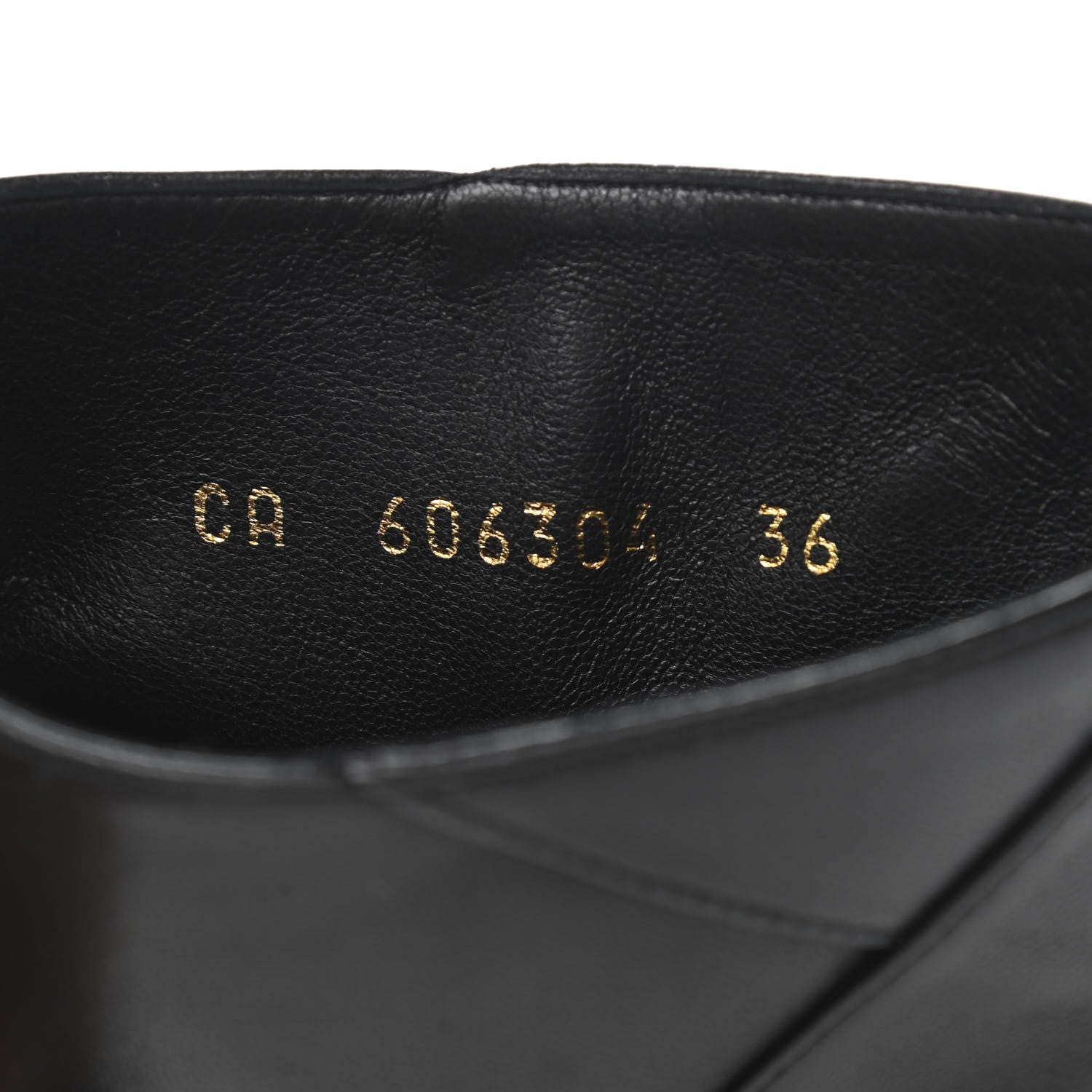 Saint Laurent Calfskin Kiki Pointed Toe Bow Ankle Boots 36 Black 8 of 10