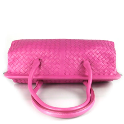 Bottega Veneta Woven Leather Doctor Bag Pink 4 of 8