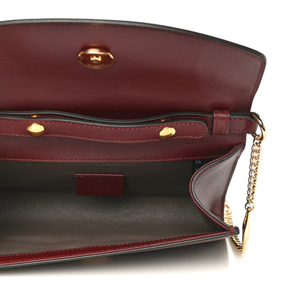 Gucci Shibuya Calfskin Mini Zumi Shoulder Bag Vintage Bordeaux 4 of 15