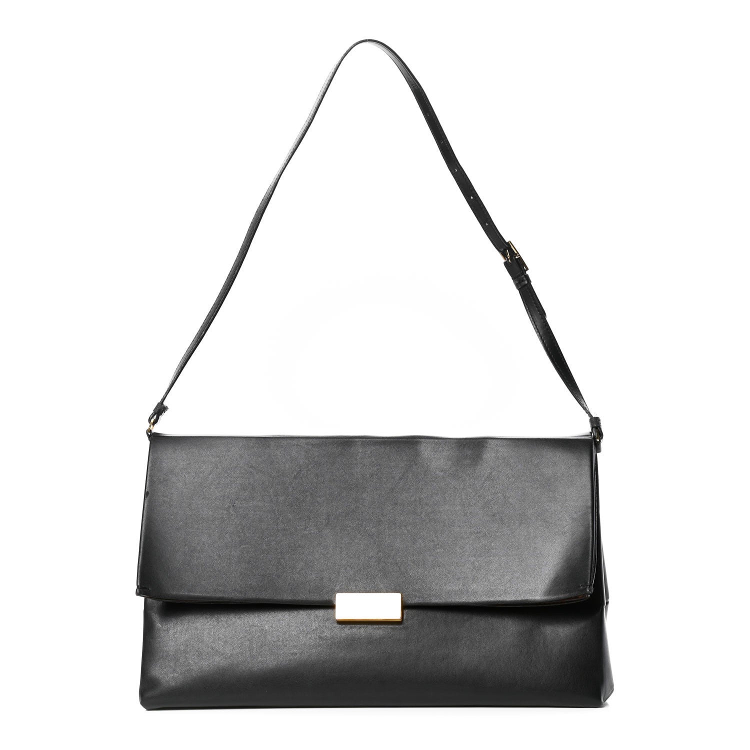 Stella McCartney Faux Napa Beckett Shoulder Bag Black 1 of 4