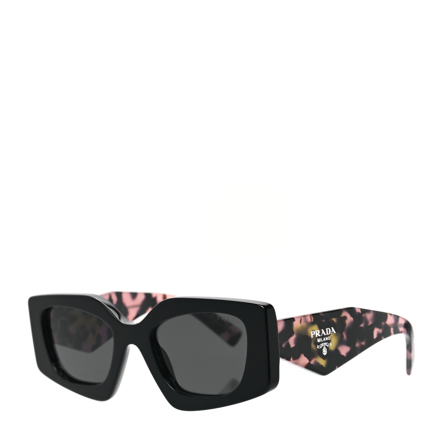 Prada Acetate Square Sunglasses SPR 15Y Slate Gray 1 of 12