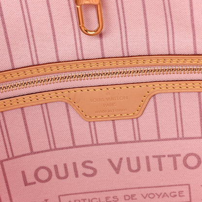 Louis Vuitton Monogram Maui V Neverfull MM Rose Ballerine 7 of 11