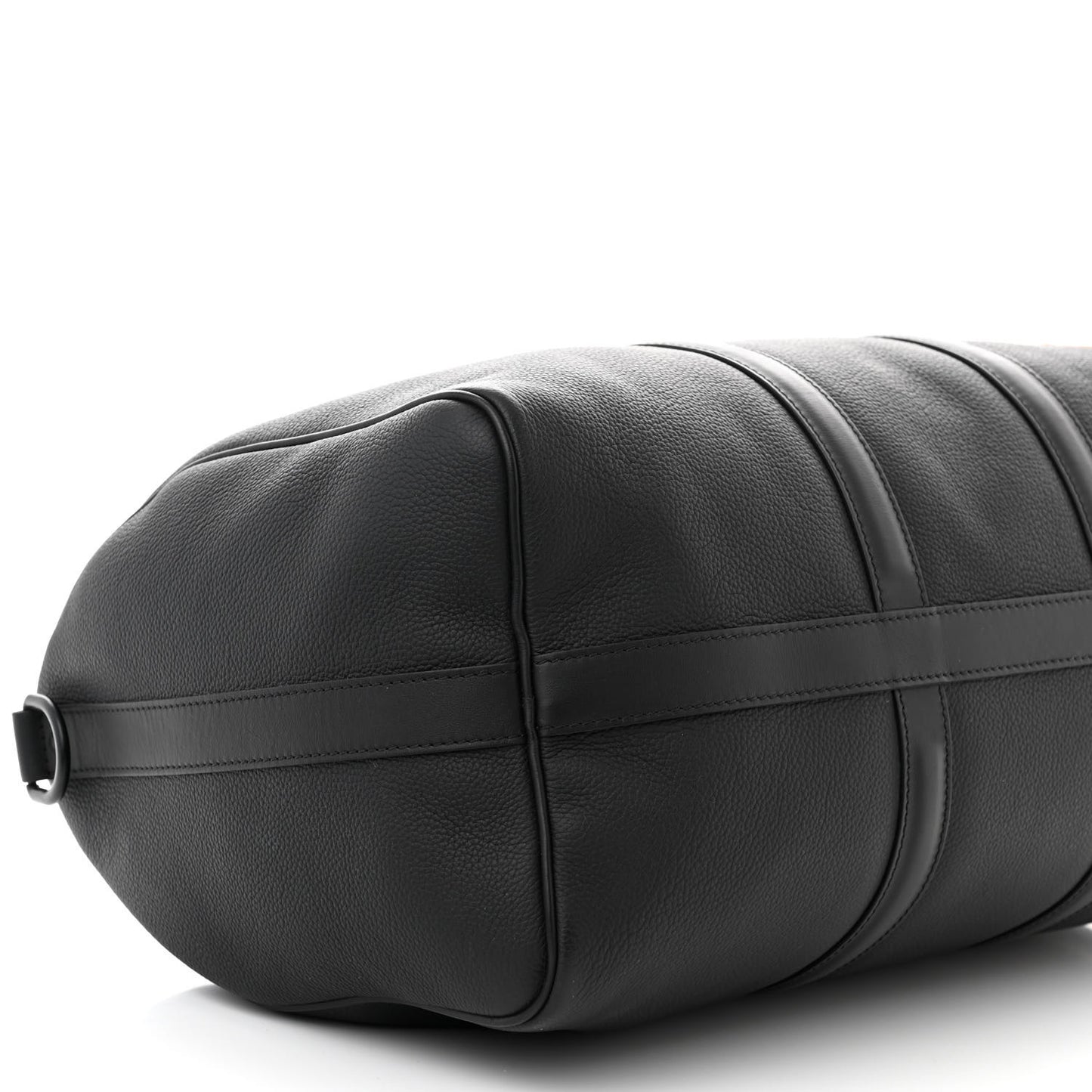 Calfskin Damier Distorted Keepall Bandouliere 40 Black