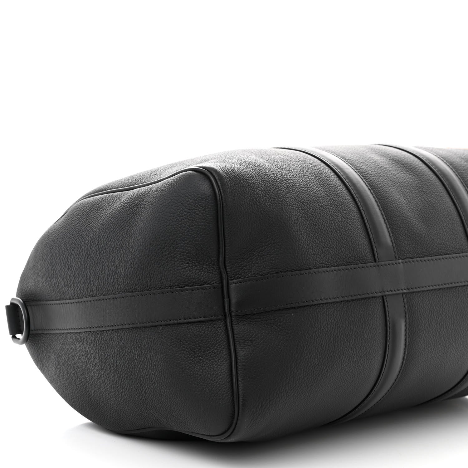 Louis Vuitton Calfskin Damier Distorted Keepall Bandouliere 40 Black 8 of 10