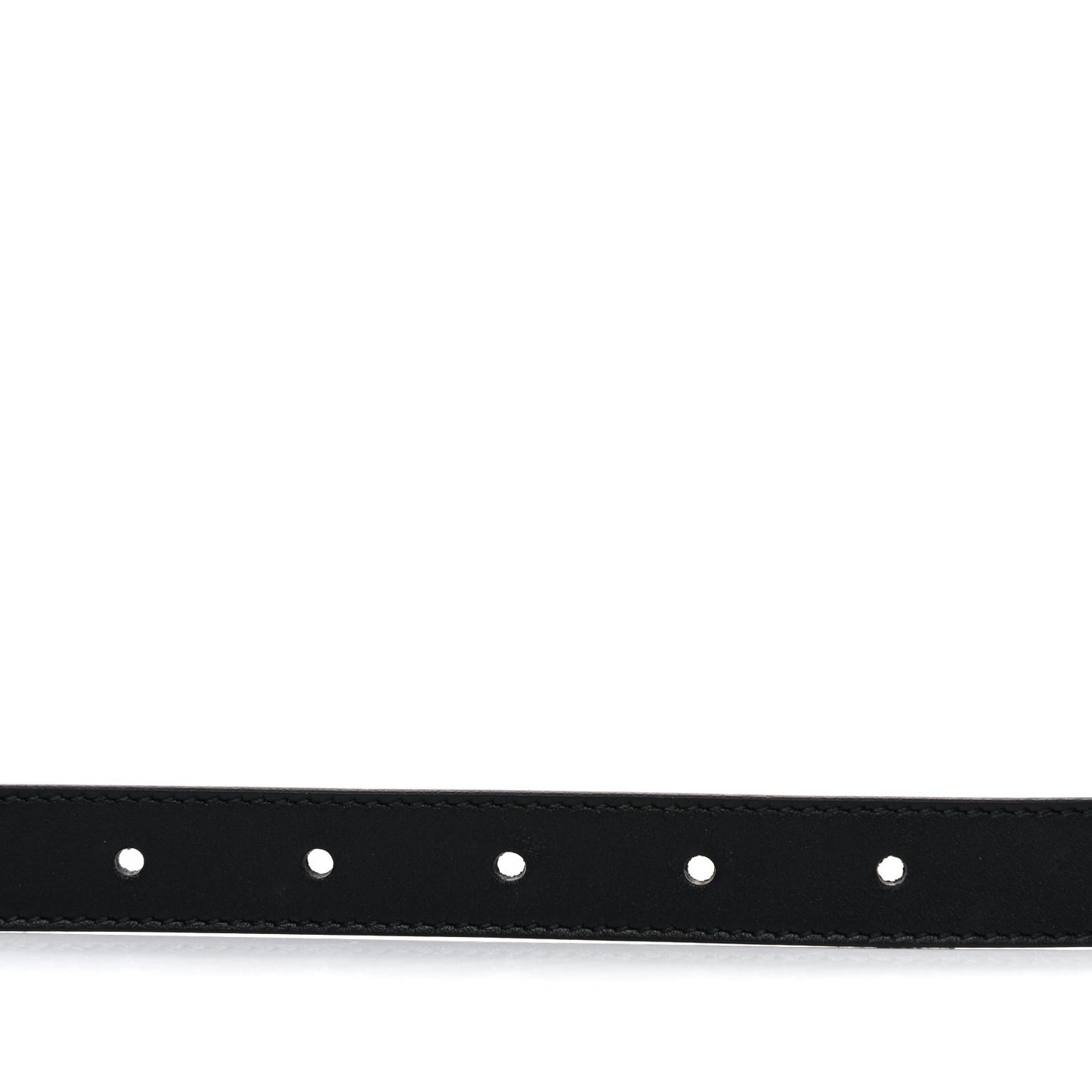 Calfskin Double G 20mm Belt 65 26 Black
