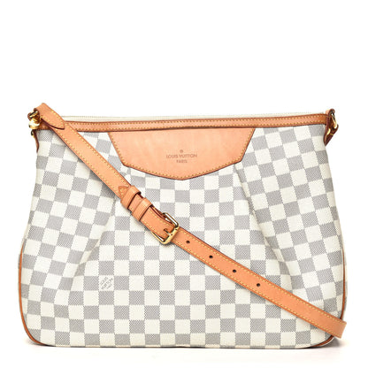 Louis Vuitton Damier Azur Siracusa MM 1 of 6