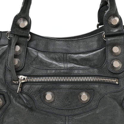Balenciaga Agneau Giant 21 Silver Hardware Part Time Anthracite 9 of 11